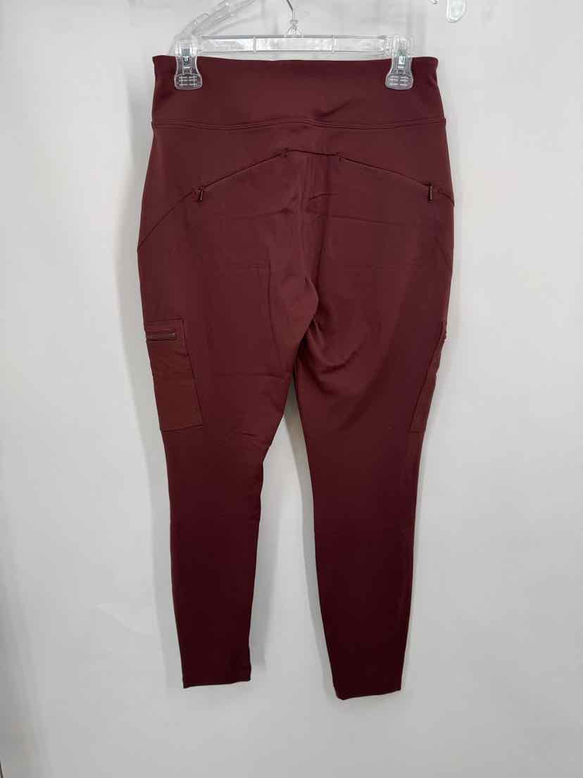 Size 6 Athleta Burgundy Pants