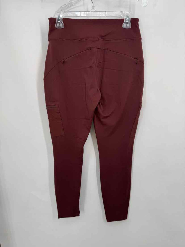 Size 6 Athleta Burgundy Pants