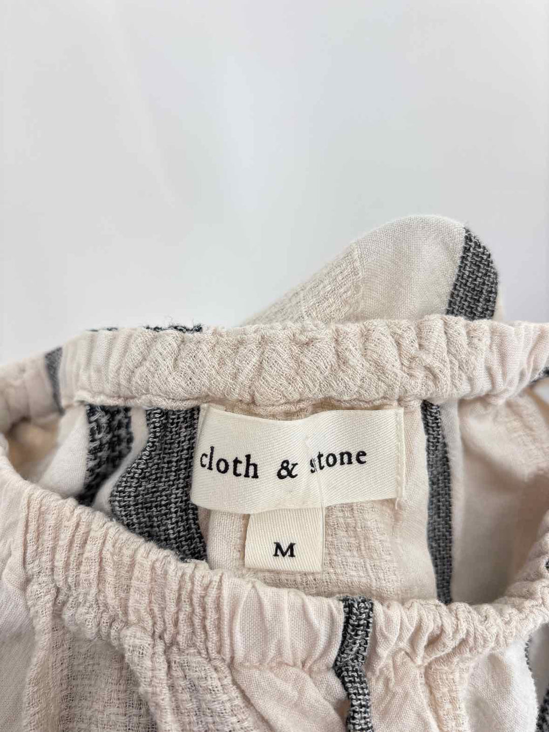 Size M CLOTH & STONE Cream Shirt