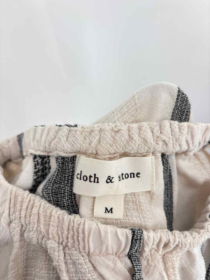 Size M CLOTH & STONE Cream Shirt
