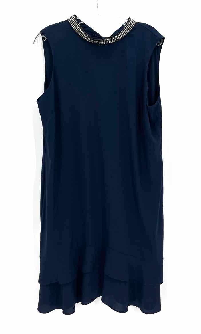 Size 16 DONNA RICO Navy Dress