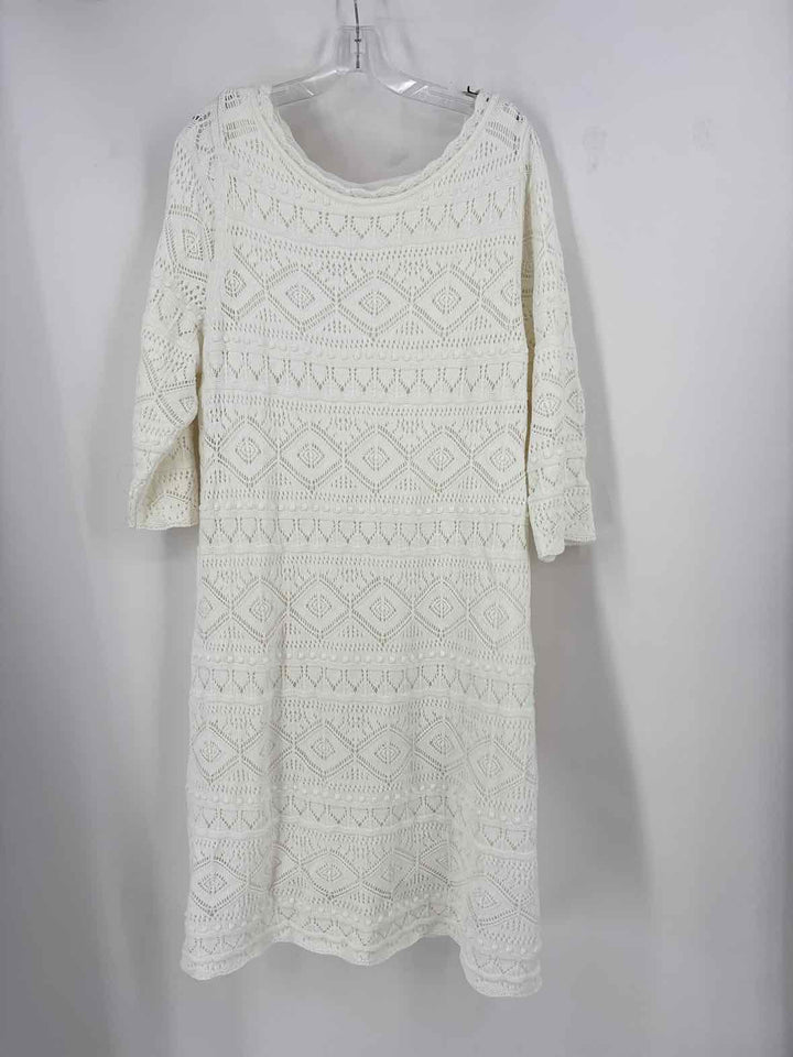 Size 2X Talbots White Dress
