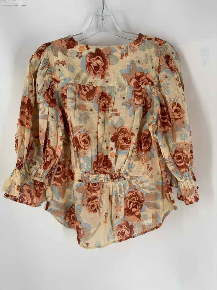 Size M FREE PEOPLE Multi-Color Shirt