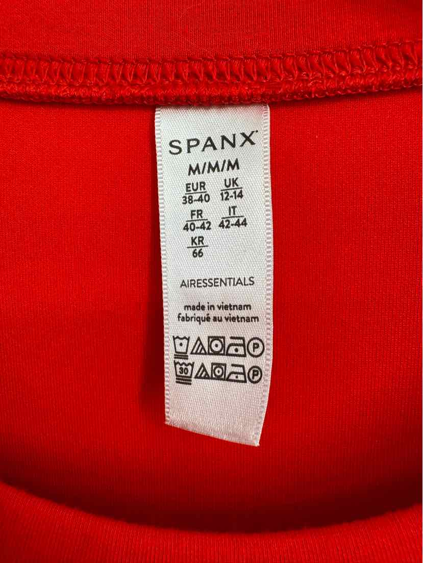 Size M SPANX Red Dress