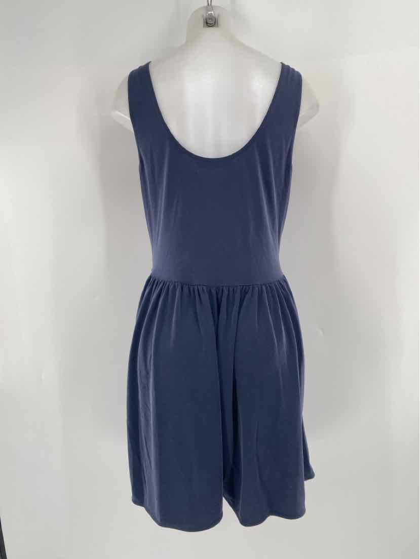 Size L REBECCA TAYLOR Blue Dress