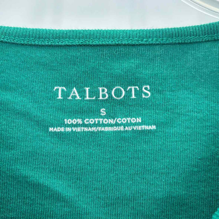 Size S Talbots Green Shirt