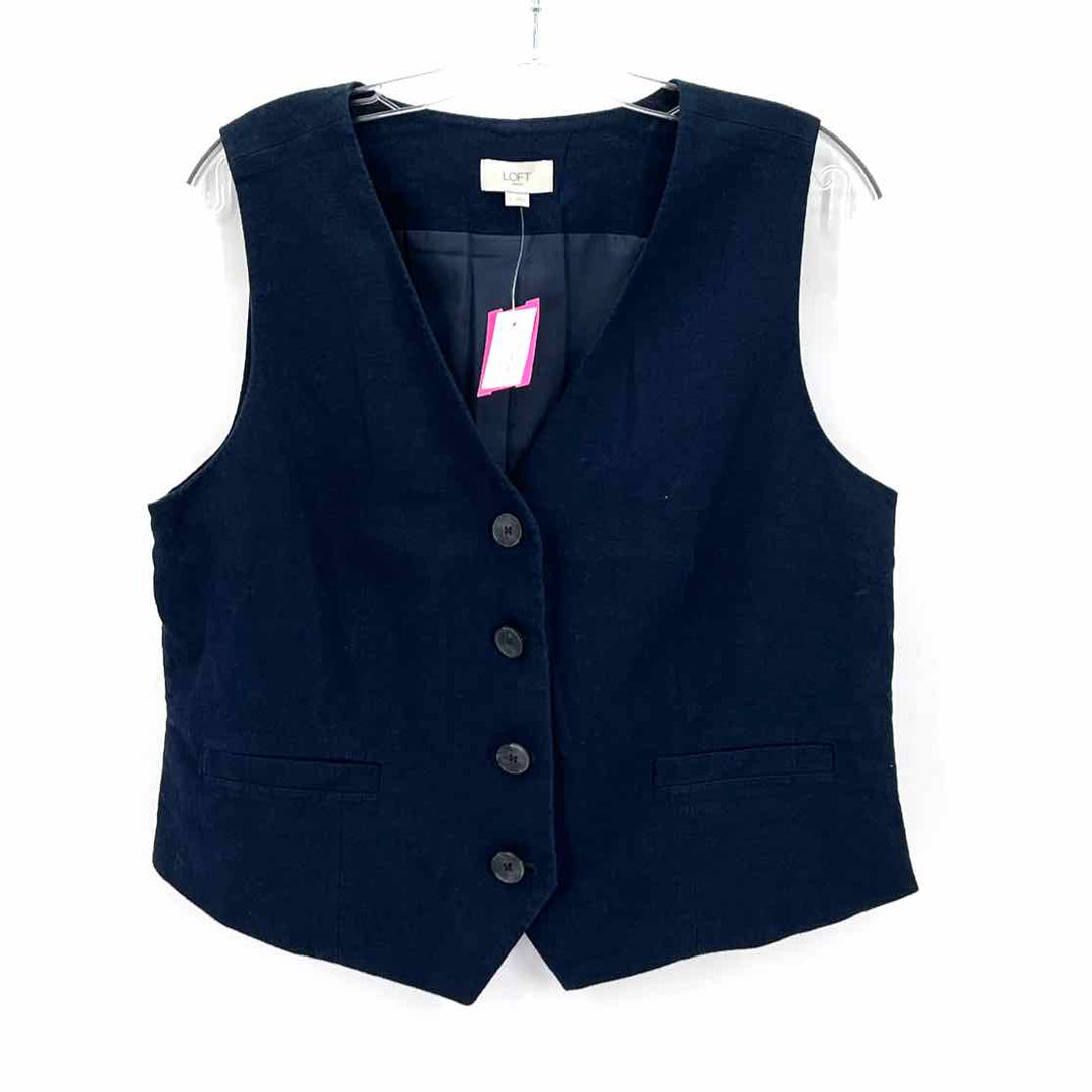 Size L LOFT Navy Vest
