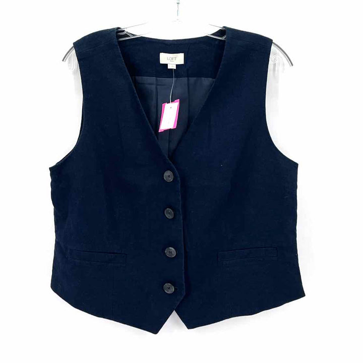 Size L LOFT Navy Vest