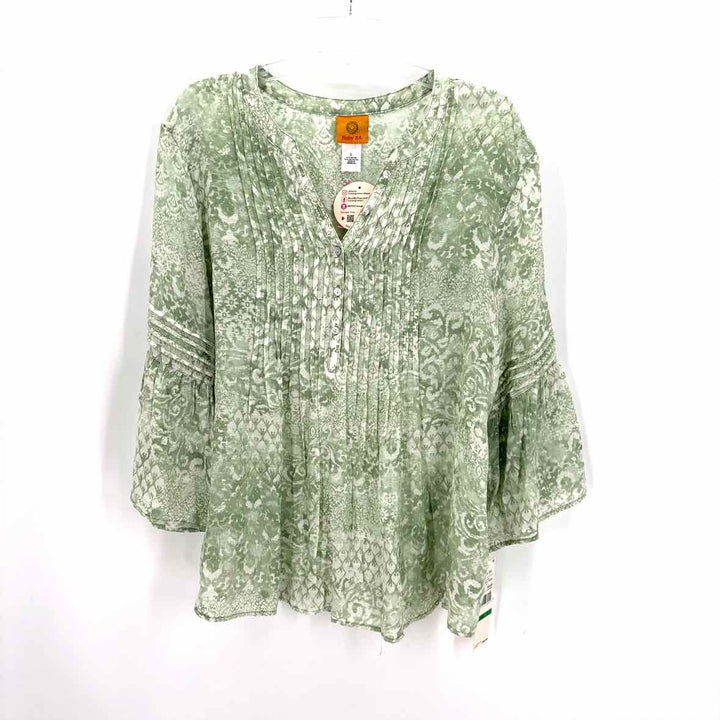 Size L Ruby Rd Sage Shirt