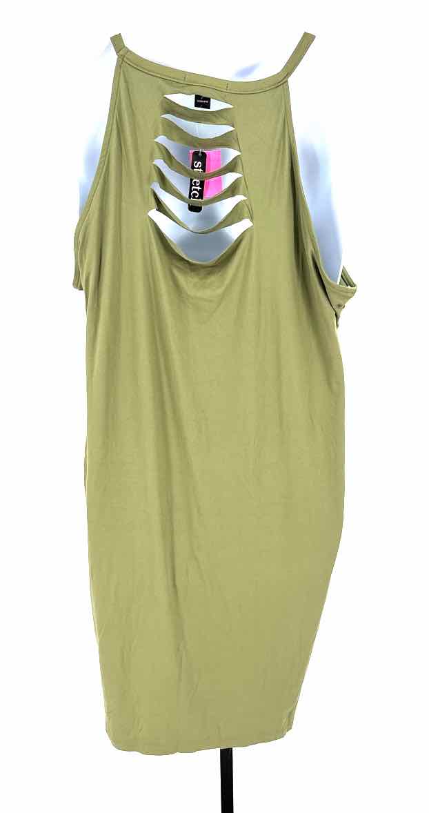 Size 3X ROUGE Green Dress