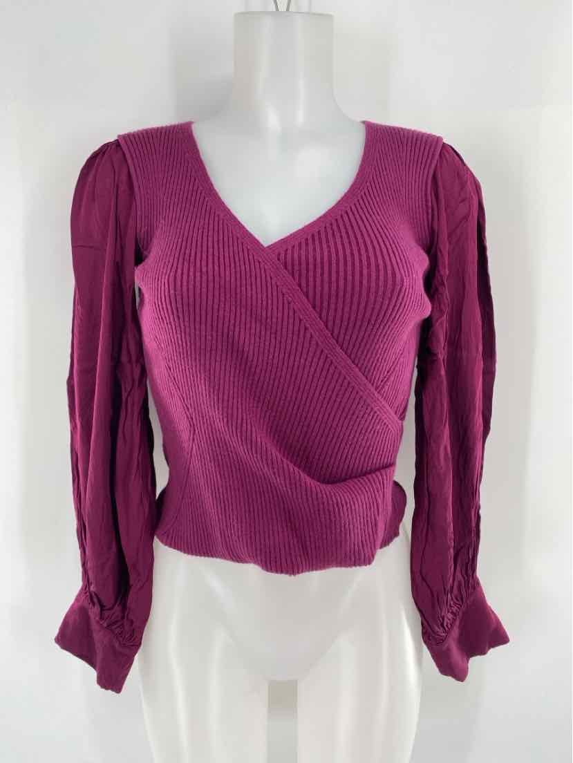 Size XS Anthropologie Purple Sweater