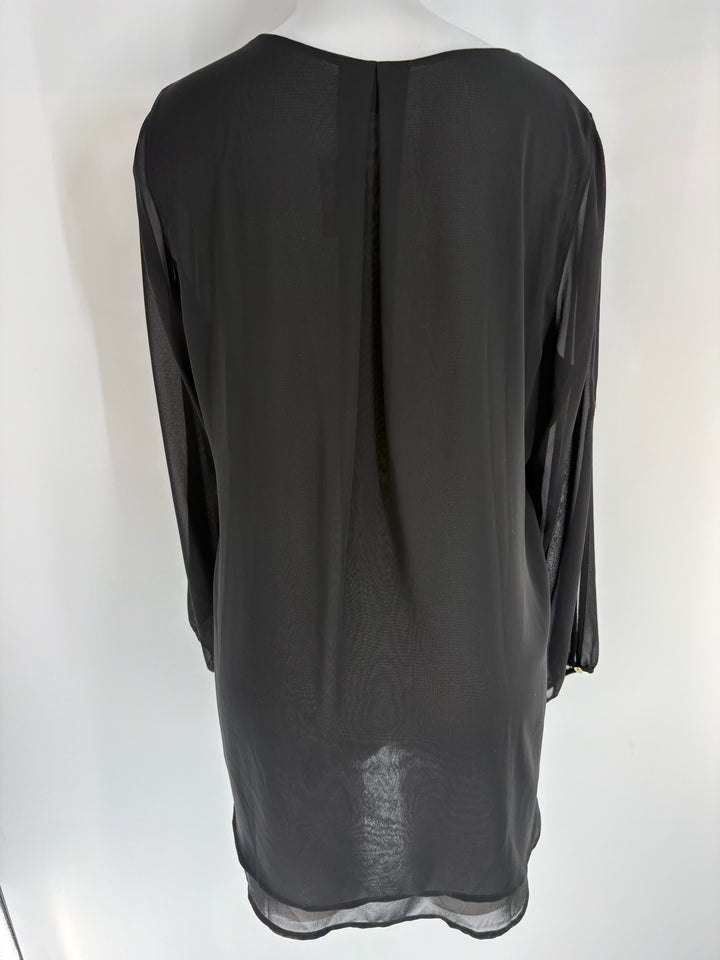 Size M Chico's Black Shirt