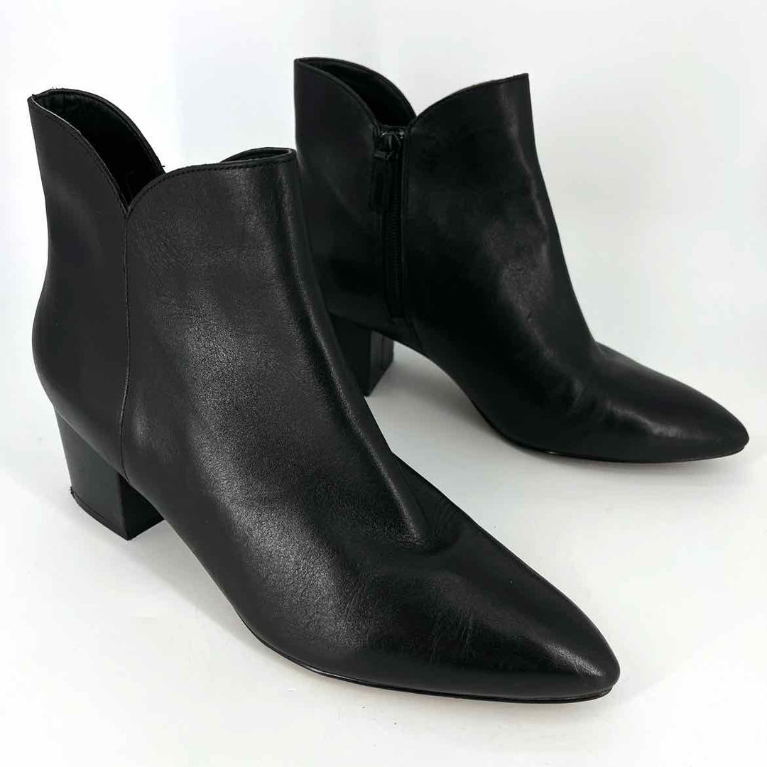 Shoe Size 10 Cole Haan Black Leather Boots