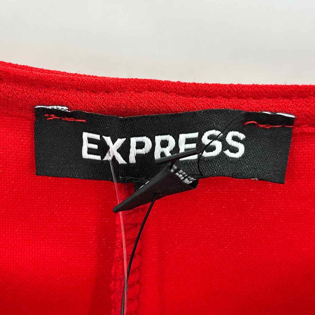 Size L EXPRESS Red Shirt