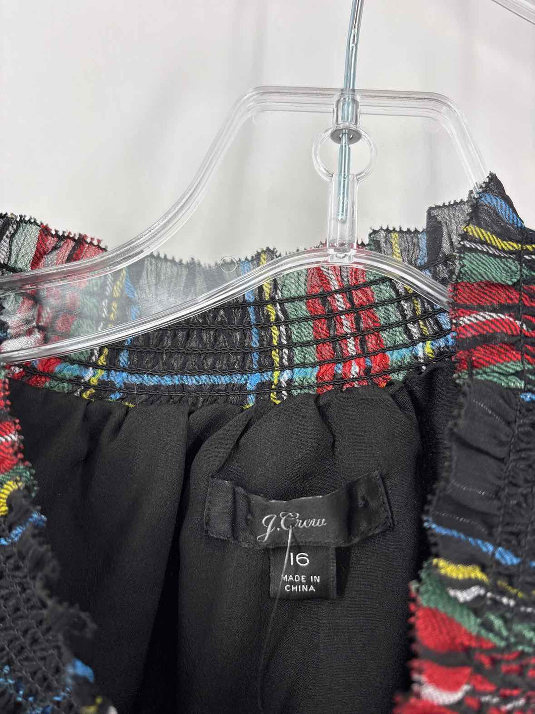 Size 16 J Crew Black Shirt