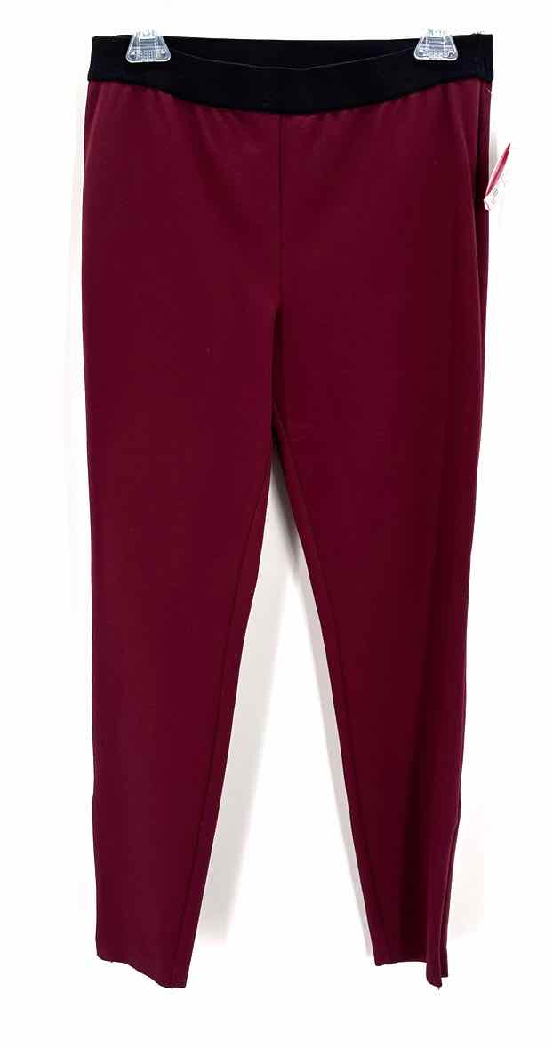 Size 8 Talbots Burgundy Knit Pants