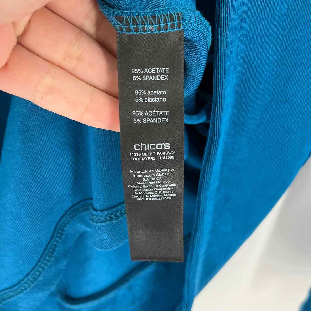 Size S Chico's Teal Jacket