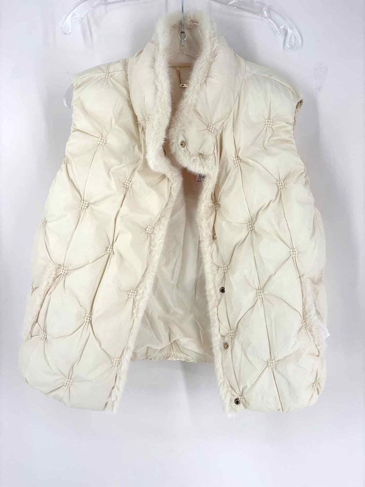 Size 12 Chico's Cream Jacket