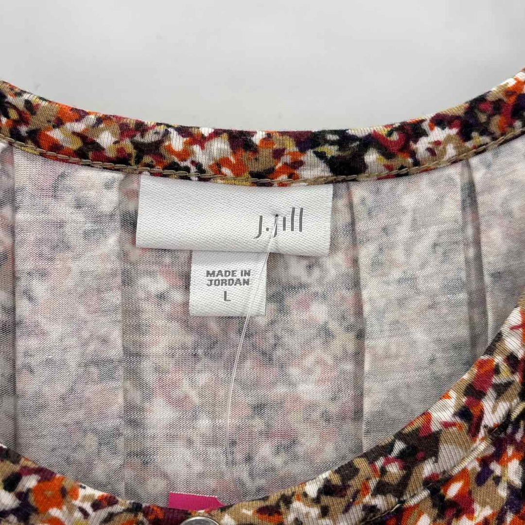 Size L J JILL Multi-Color Dress