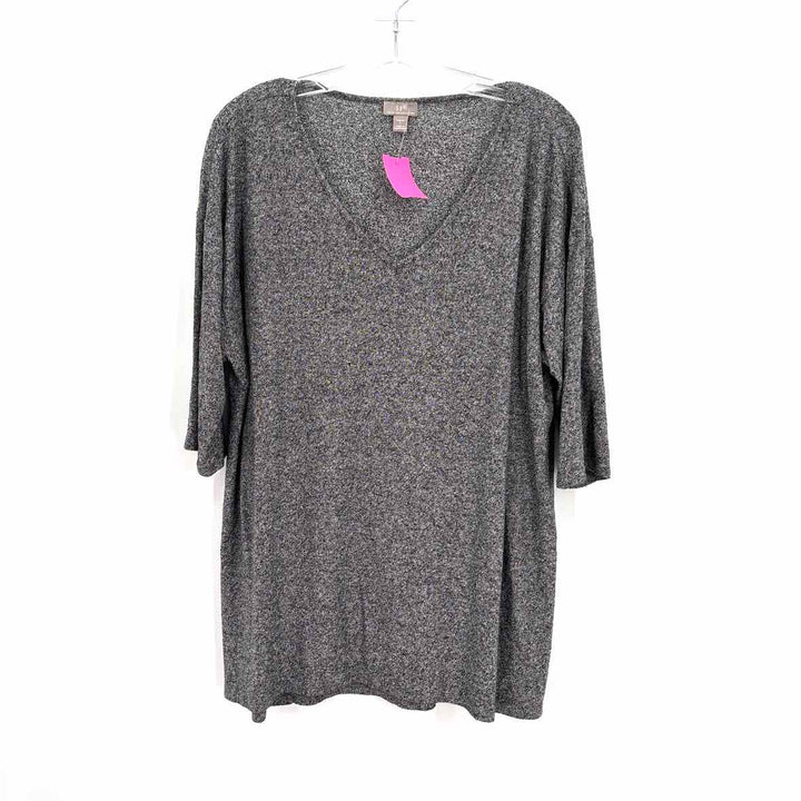 Size L J JILL Black Shirt