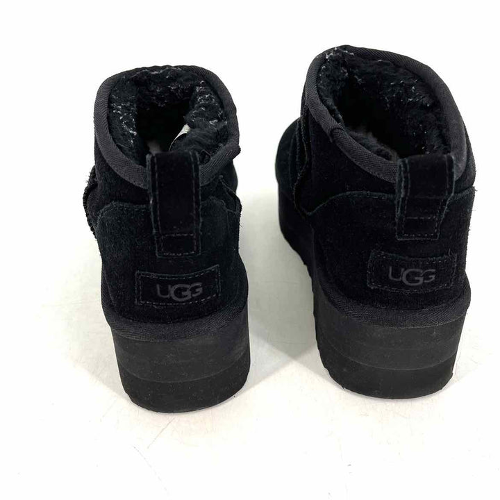 Shoe Size 10 Ugg Black Leather Boots