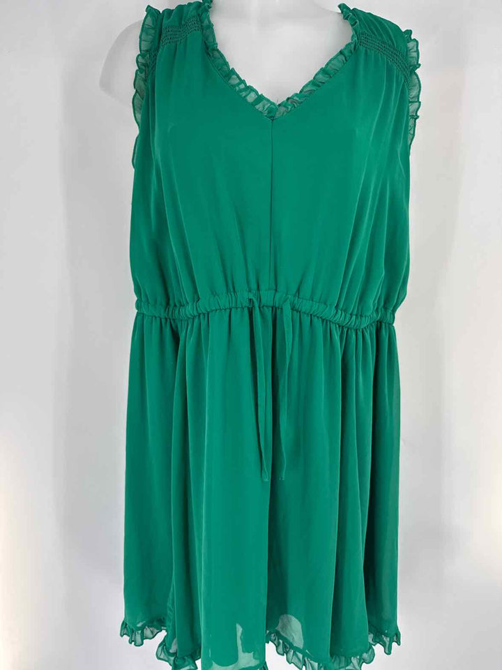Size 2X Torrid Green Dress