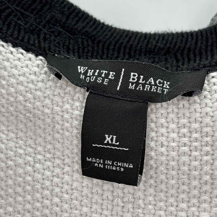 Size XL White House Black Market White Sweater