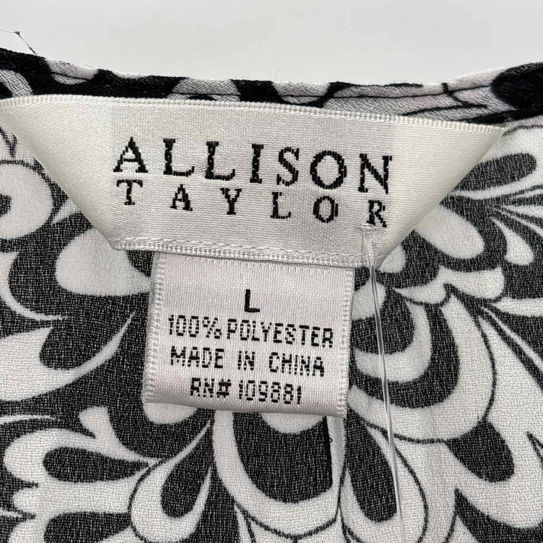 Size L Black/White Shirt