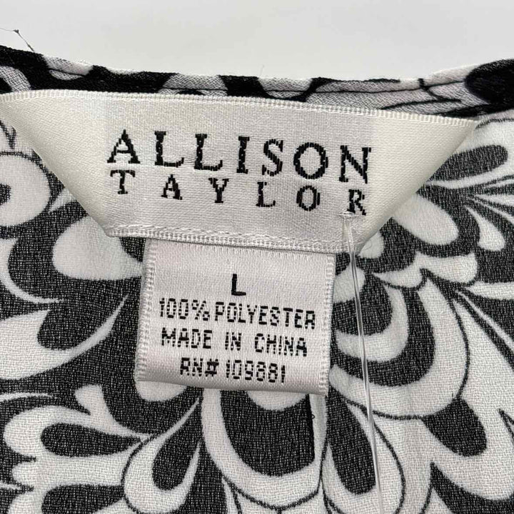 Size L Black/White Shirt