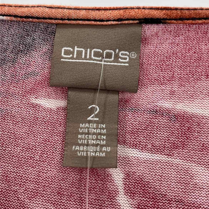 Size 2 Chico's Multi-Color Shirt