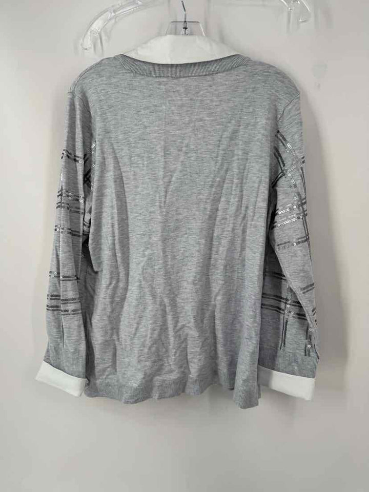 Size XL Chico's Gray Sweater