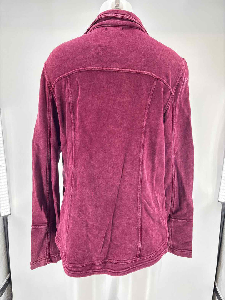 Size M NEW DIRECTIONS Plum Jacket