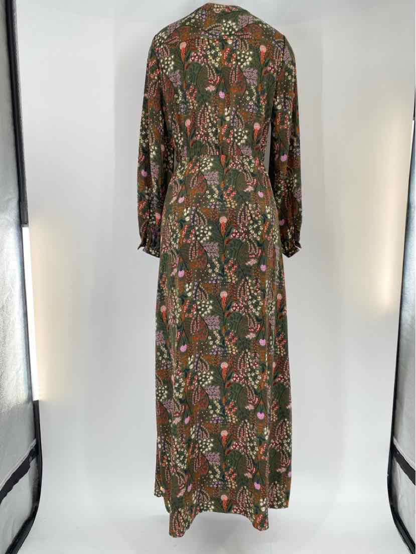 Size S SCOTCH & SODA Green Print Dress