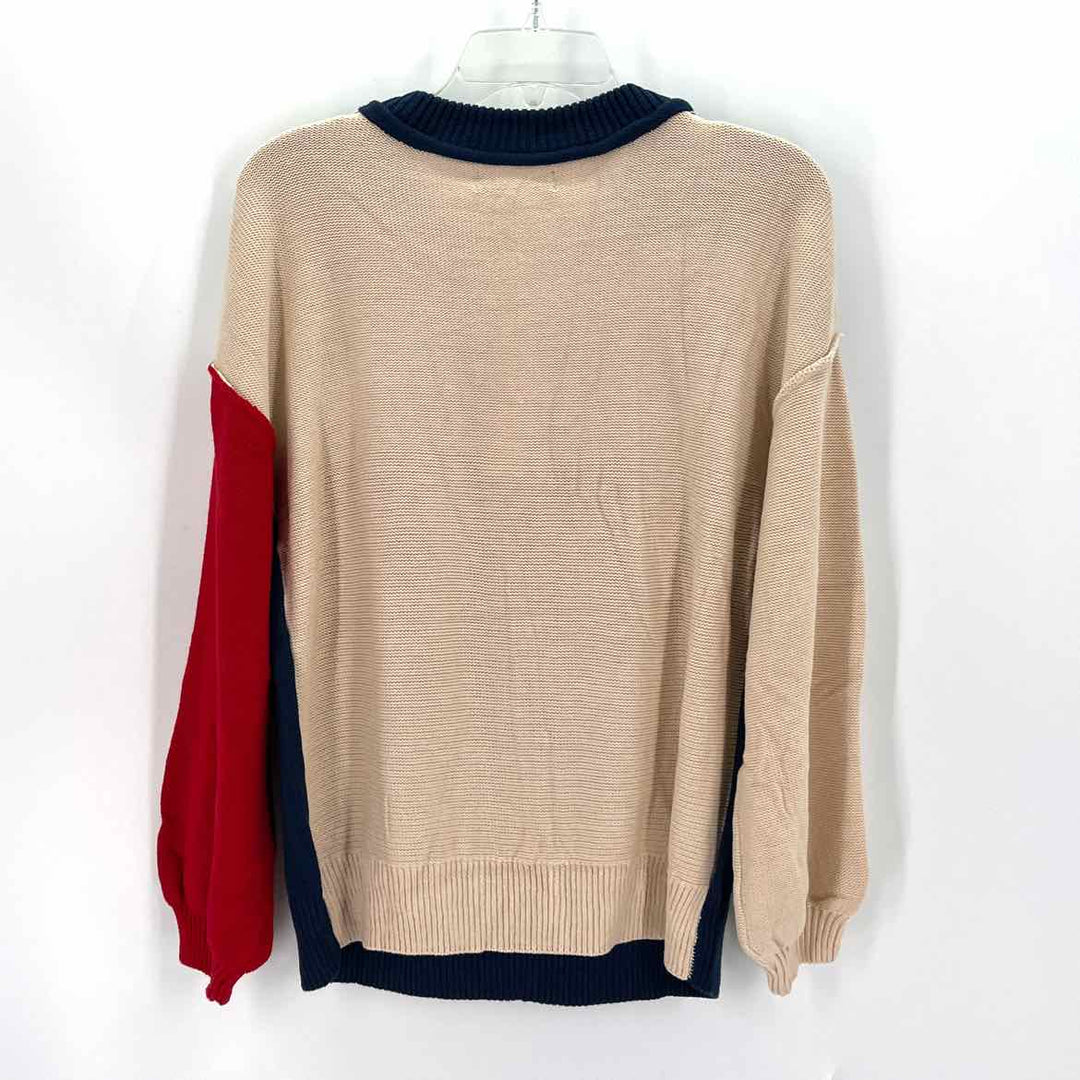 Size M Multi-Color Knit Sweater