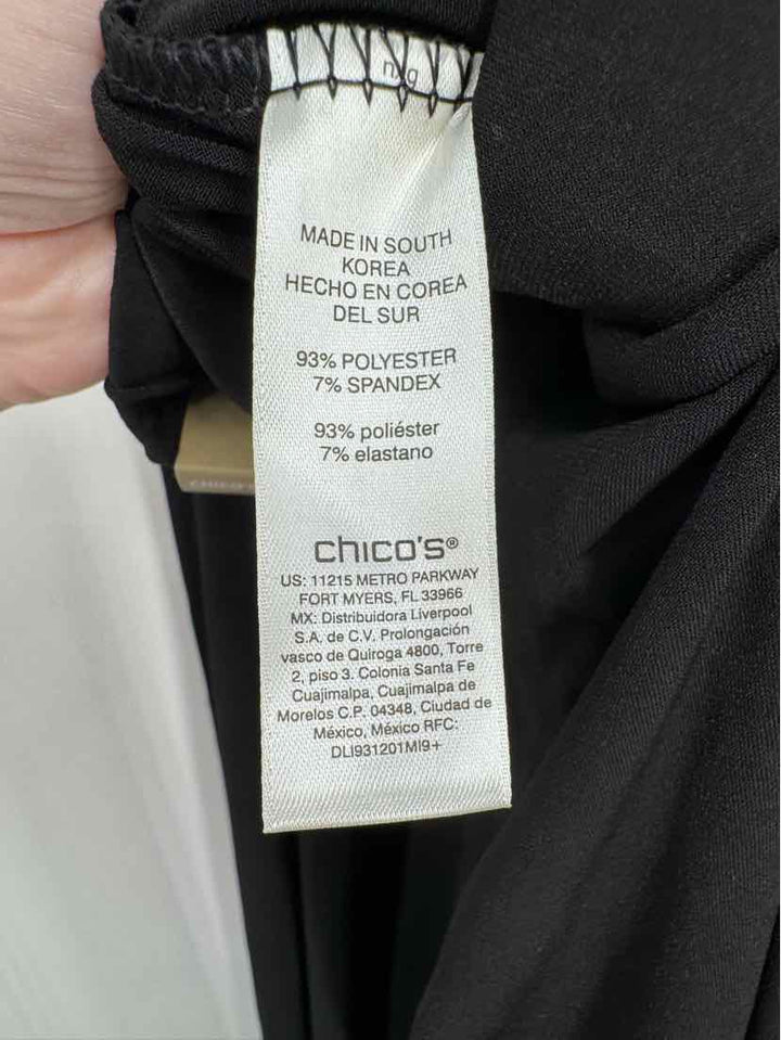 Size M Chico's Black Pants