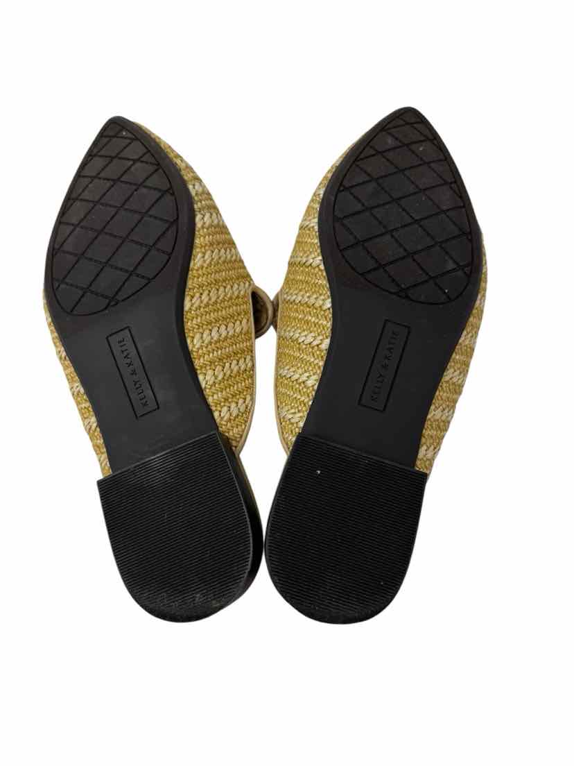 Shoe Size 8 KELLY & KATIE Tan Mules