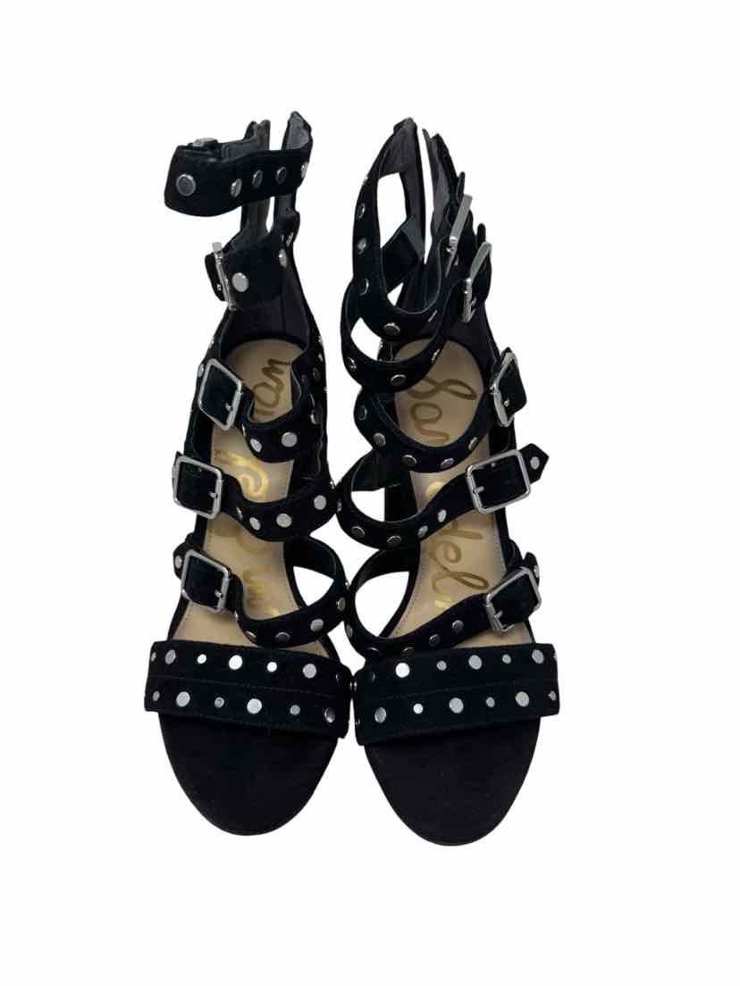 Shoe Size 8 Sam Edeleman Black Sandals
