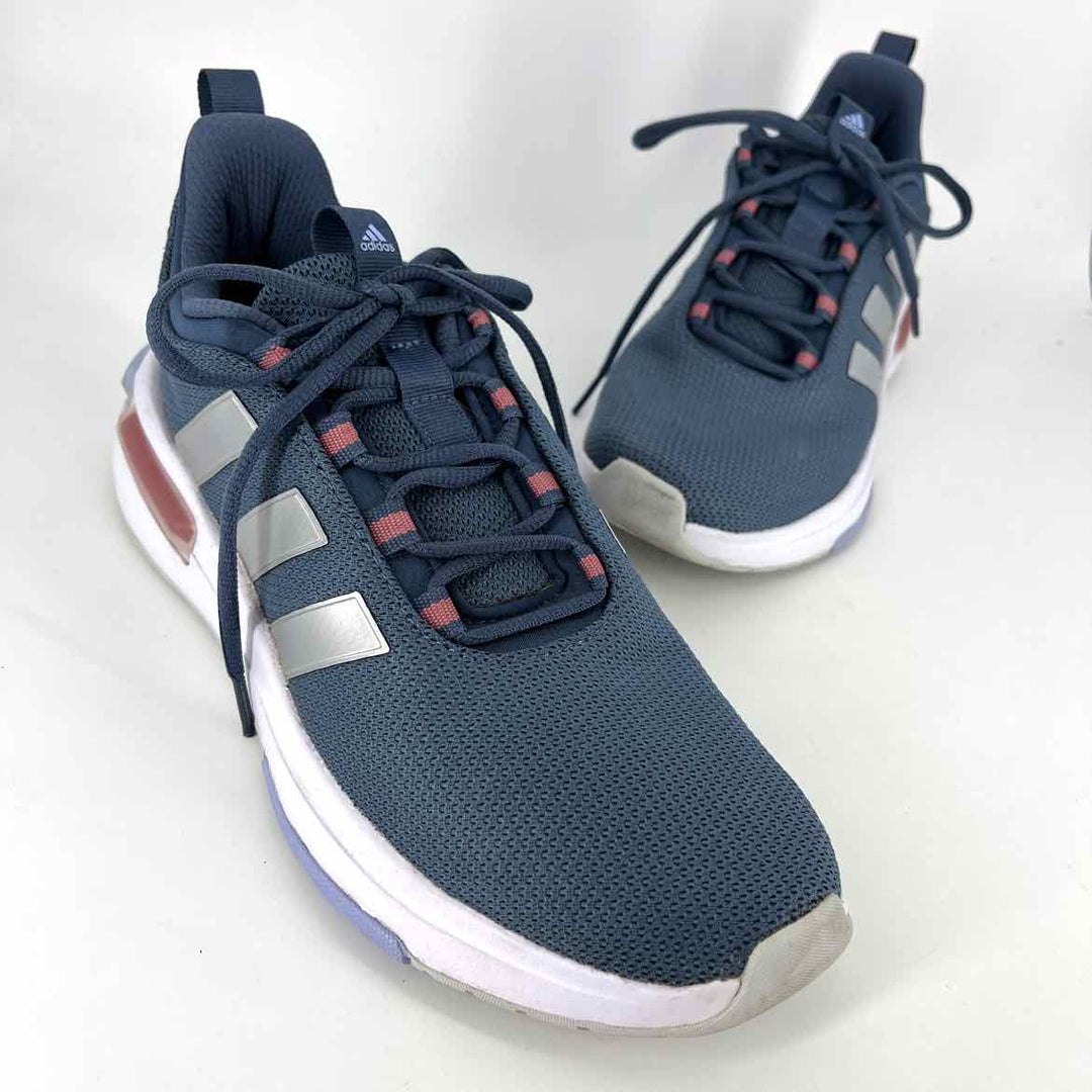 Shoe Size 9 Adidas Blue Knit Sneakers