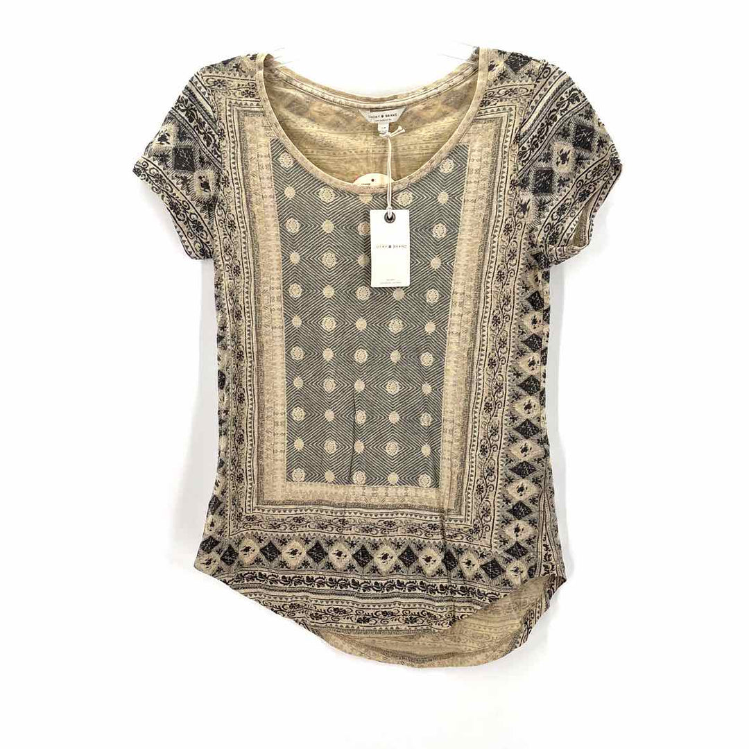 Size S LUCKY Beige Shirt