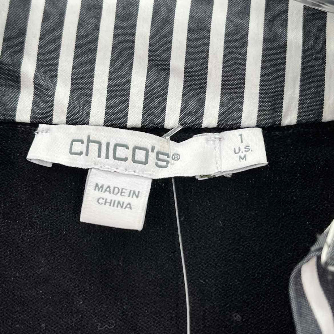 Size M Chico's Black Sweater