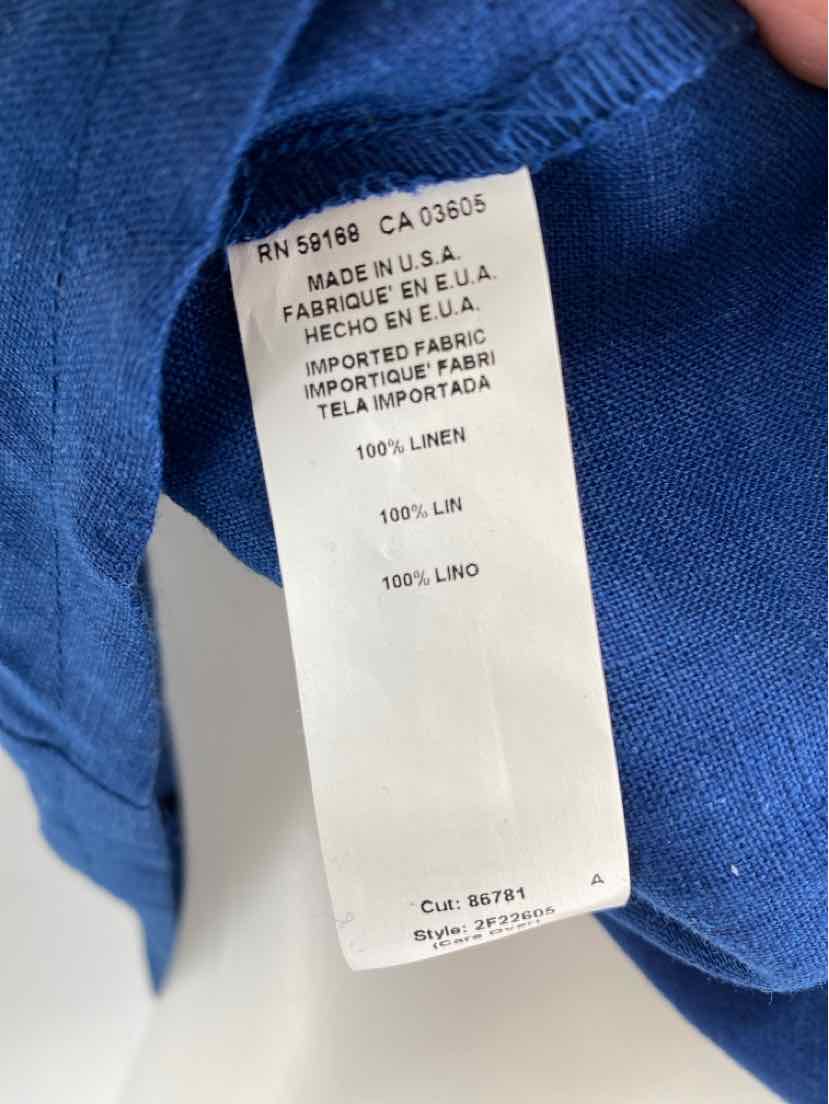 Size L FIFTEEN TWENTY Blue Shirt