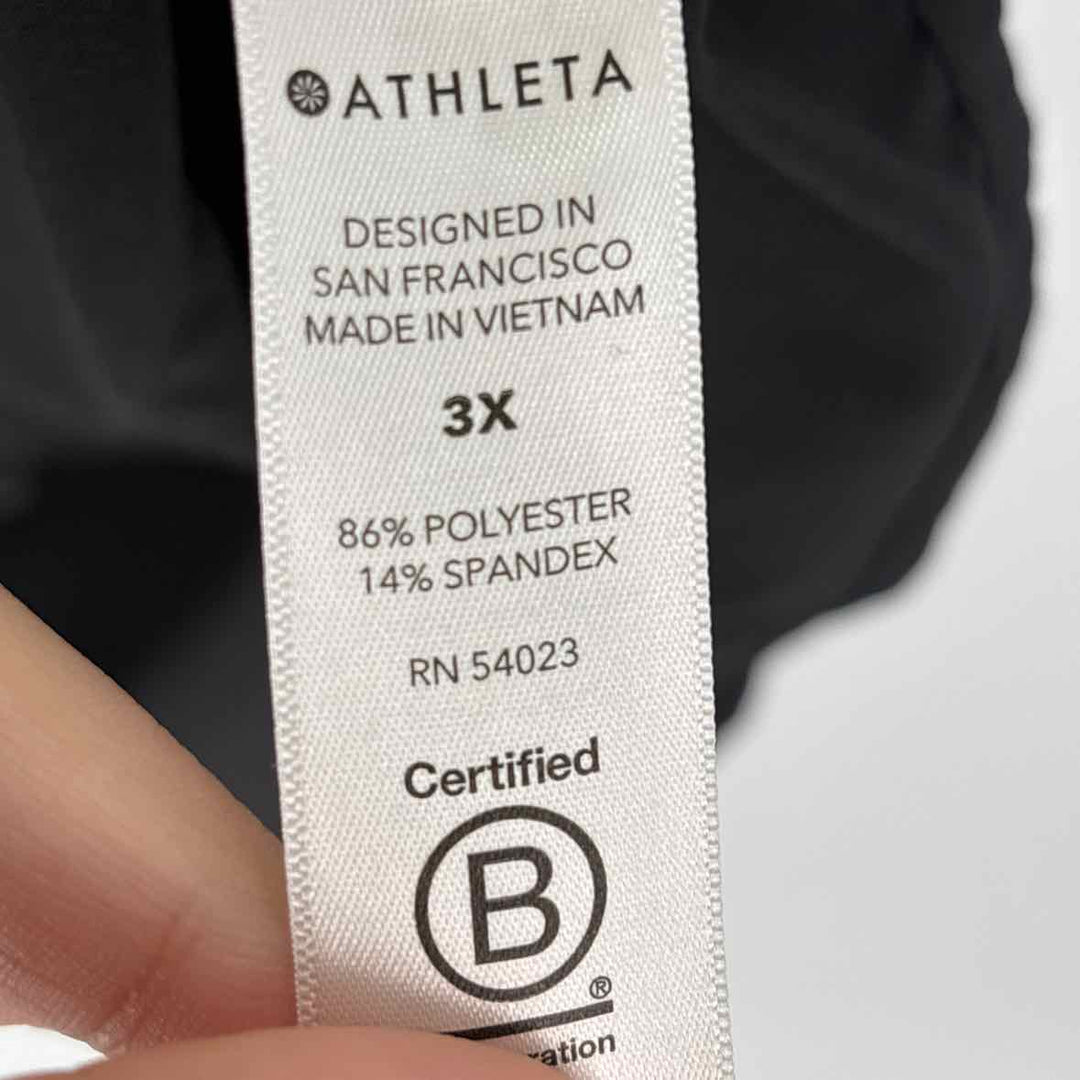 Size 3X Athleta Black Dress