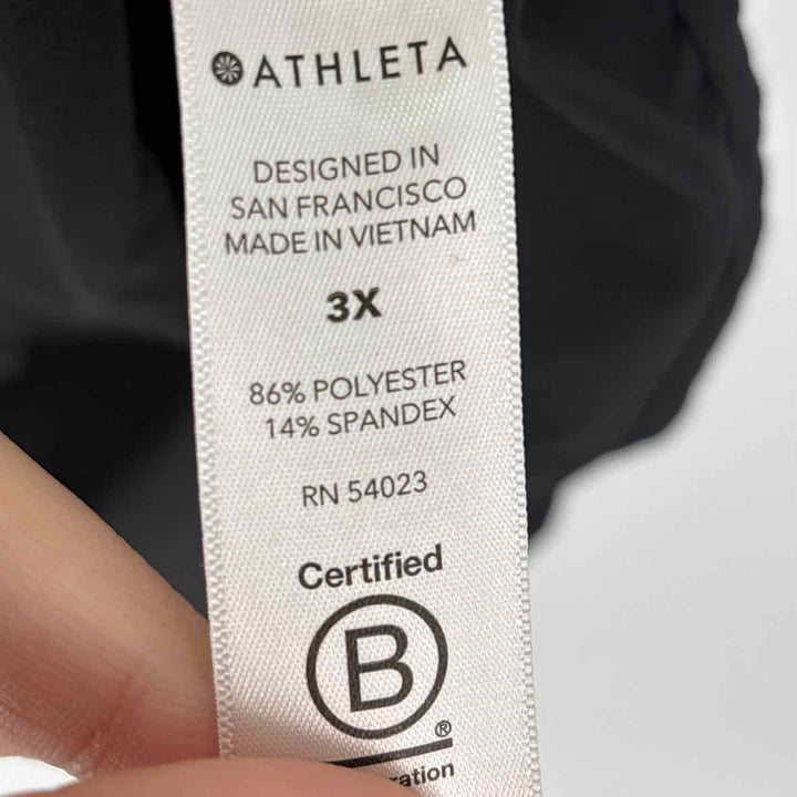 Size 3X Athleta Black Dress