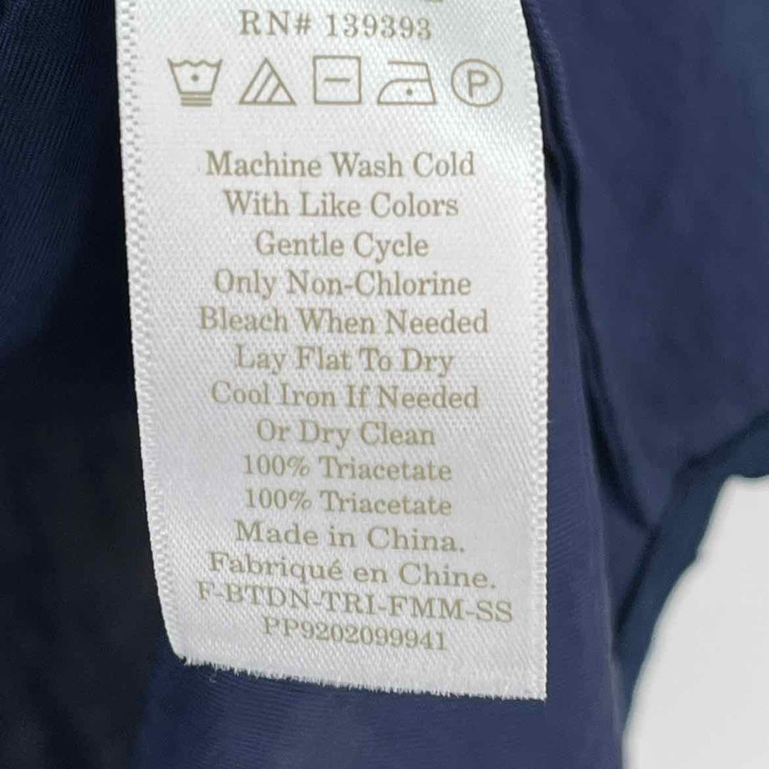 Size 12 EVERLANE Navy Shirt