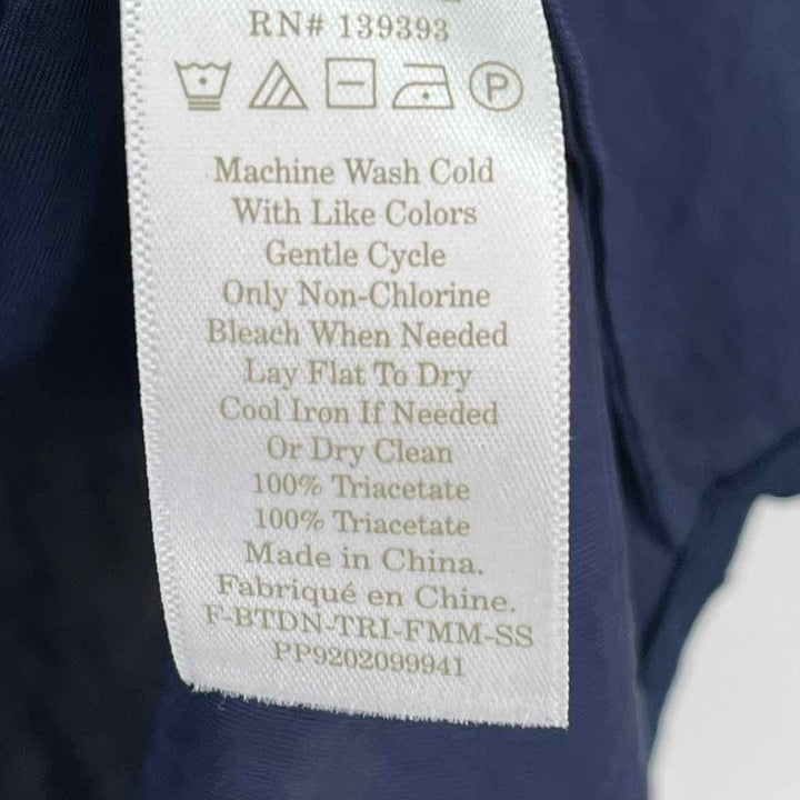Size 12 EVERLANE Navy Shirt