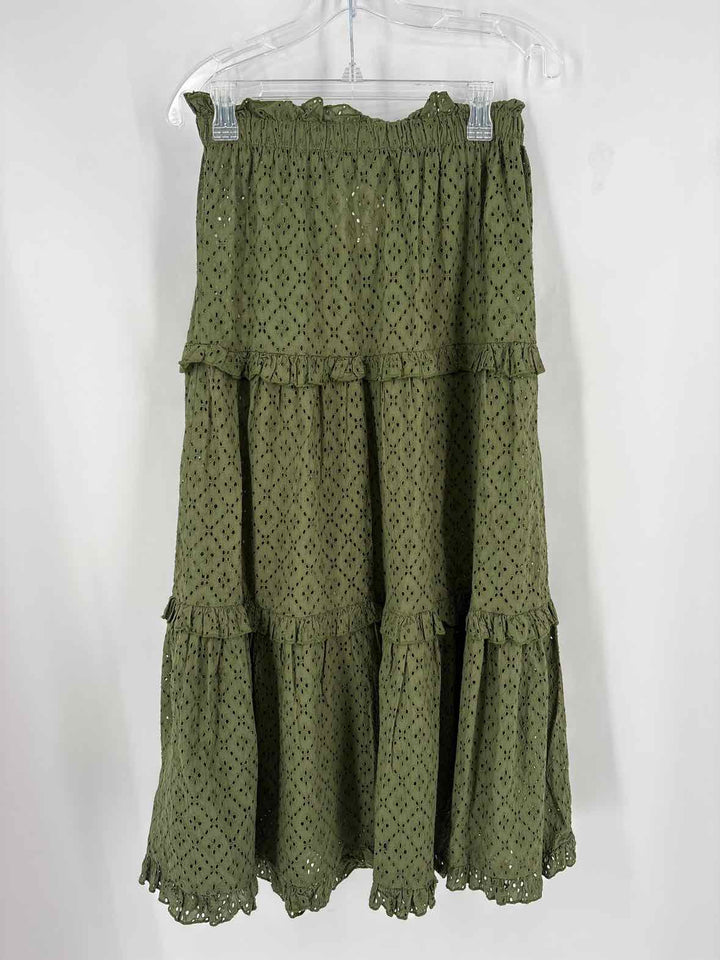 Size XS TUCKERNUCK Green Skirt