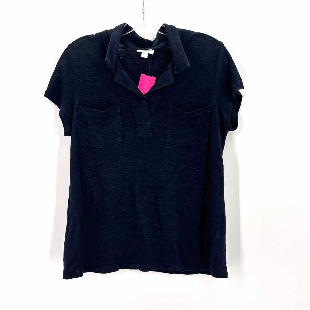 Size S J JILL Navy Shirt