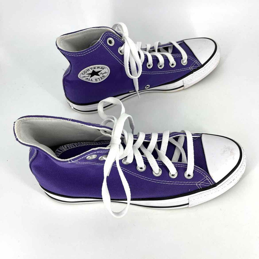 Shoe Size 9.5 Converse Purple Canvas Sneakers