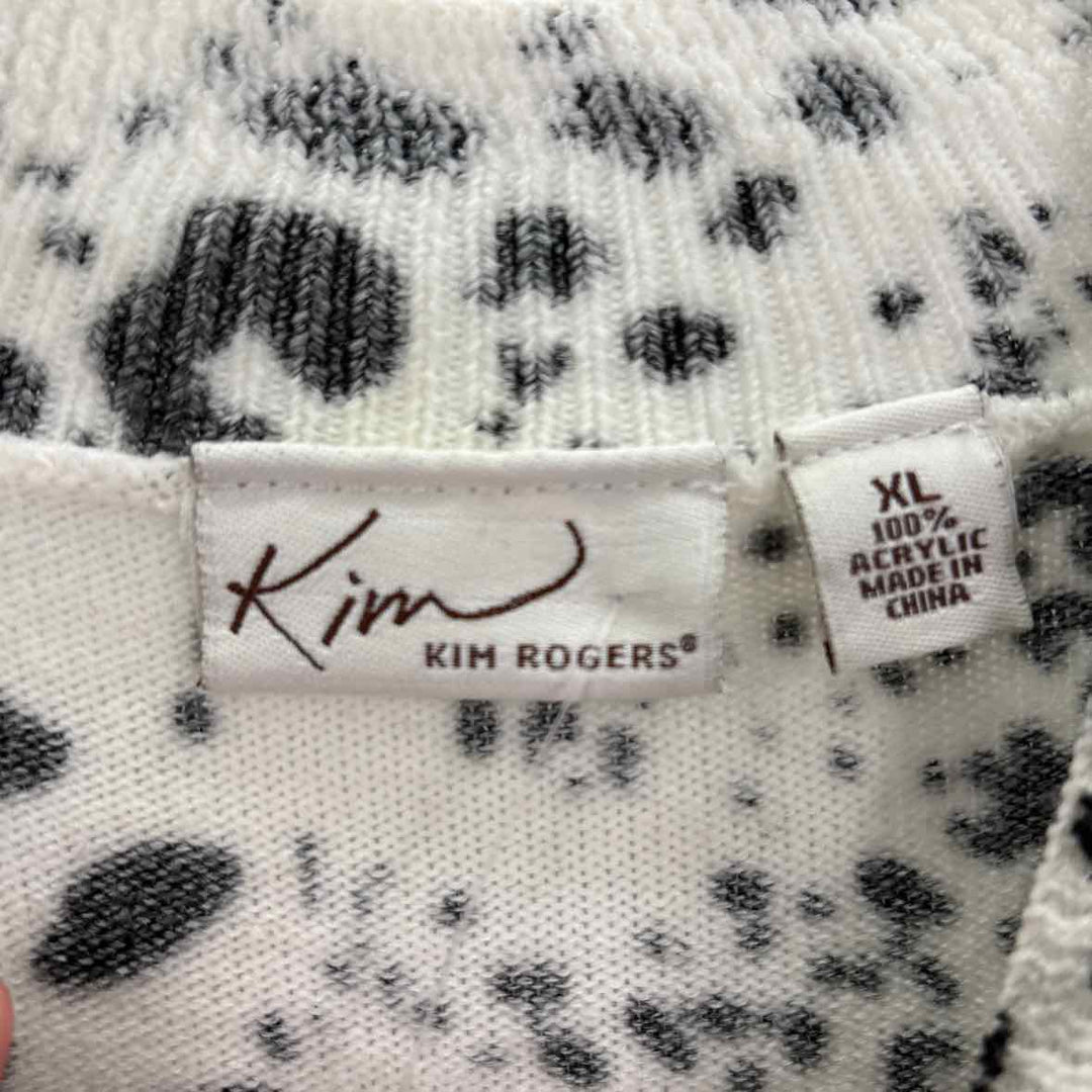Size XL KIM ROGERS Multi-Color Knit Sweater