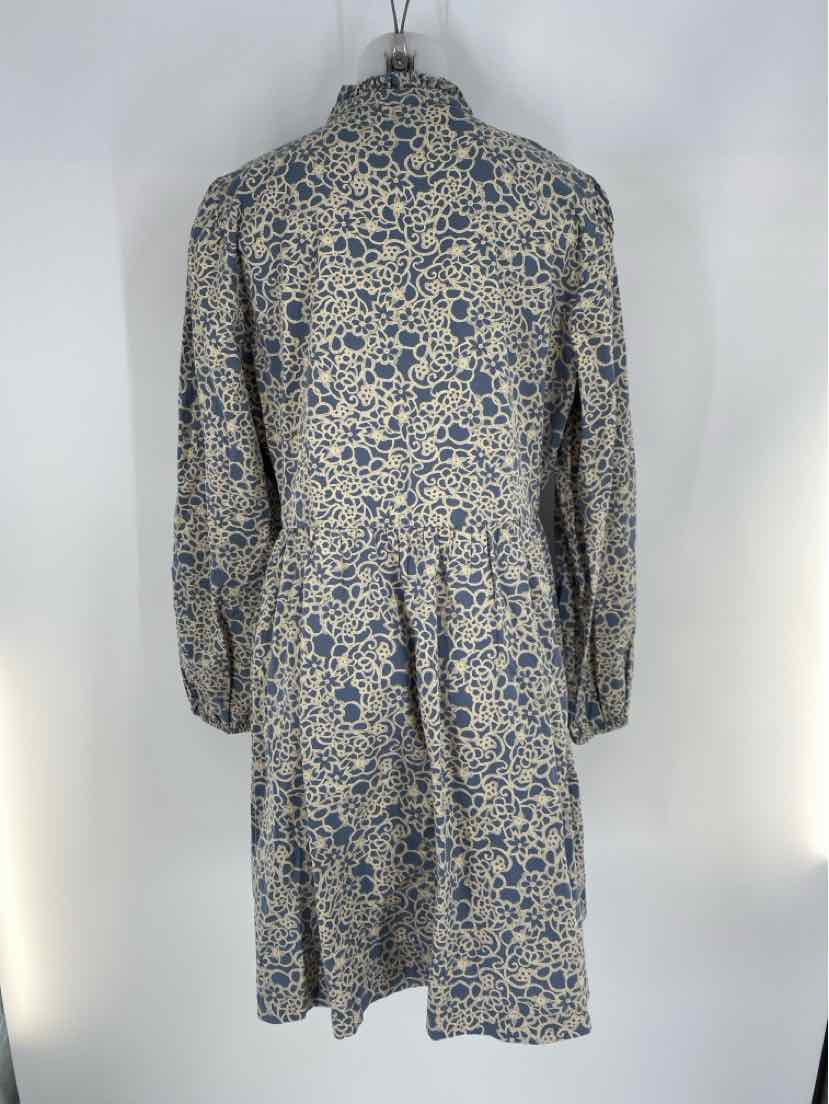 Size 42 Blue Print Dress